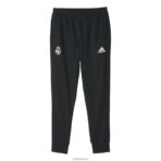 Pantalón oficial LARGO negro Real Madrid CF ENTRENO Adidas