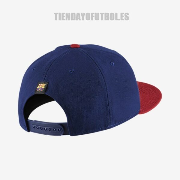 Gorra barça visera plana