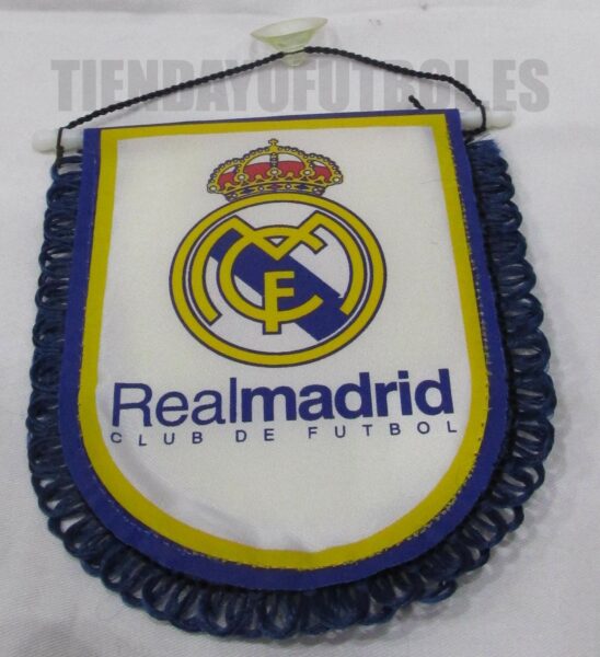 Banderín pequeño Blanco Real Madrid CF