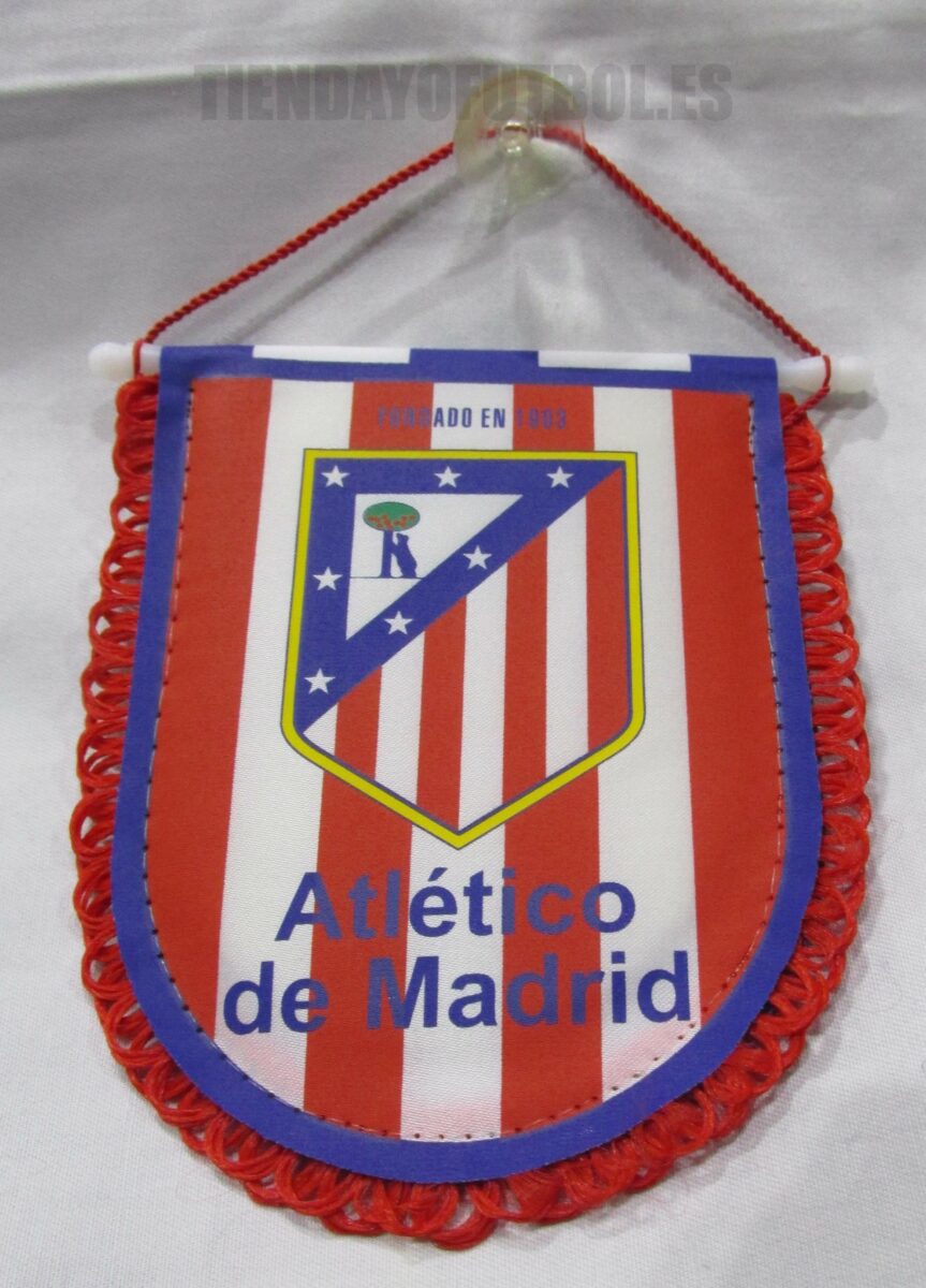 Banderín oficial pequeño Atlético de Madrid