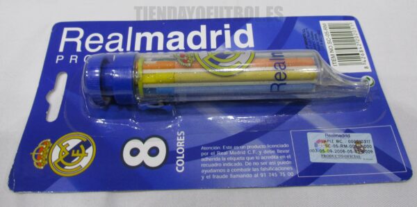 Pinturas 8 colores Real Madrid CF