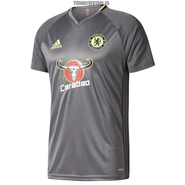 Camiseta Entren. 2016/17 Gris Chelsea Adidas