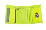 Cartera gris Real Madrid CF. fluor