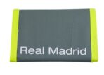 Cartera gris Real Madrid CF. fluor