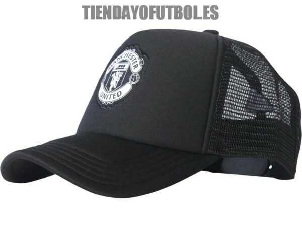 Gorra negra Manchester United Adidas