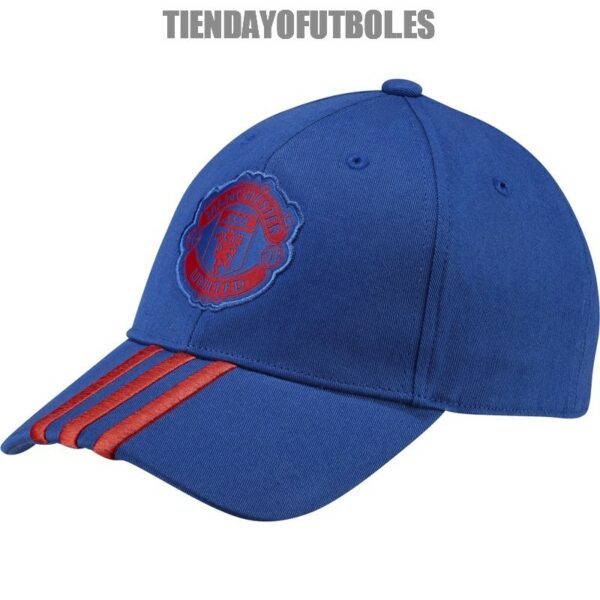 Gorra Azul Manchester United Adidas