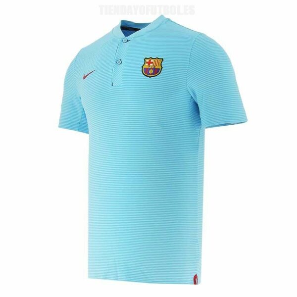 Polo oficial azul claro FC Barcelona Nike