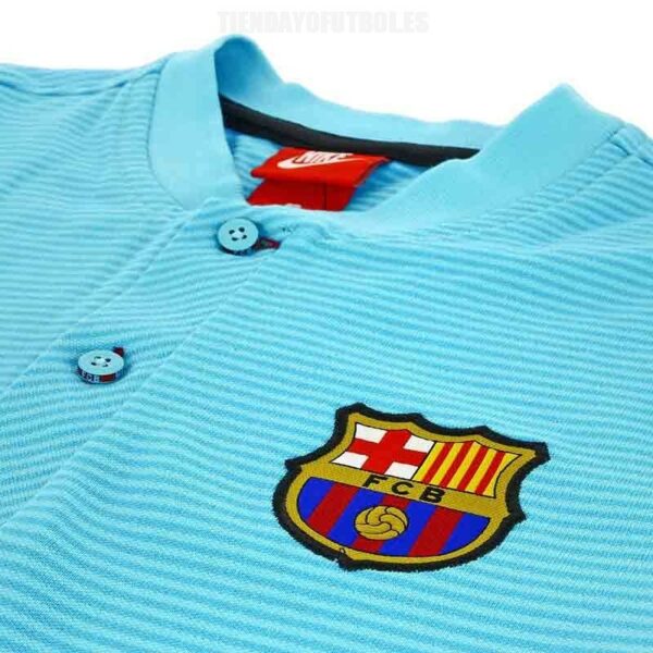 Polo oficial azul claro FC Barcelona Nike