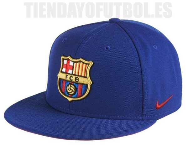 Gorra plana Azul FC Barcelona Nike