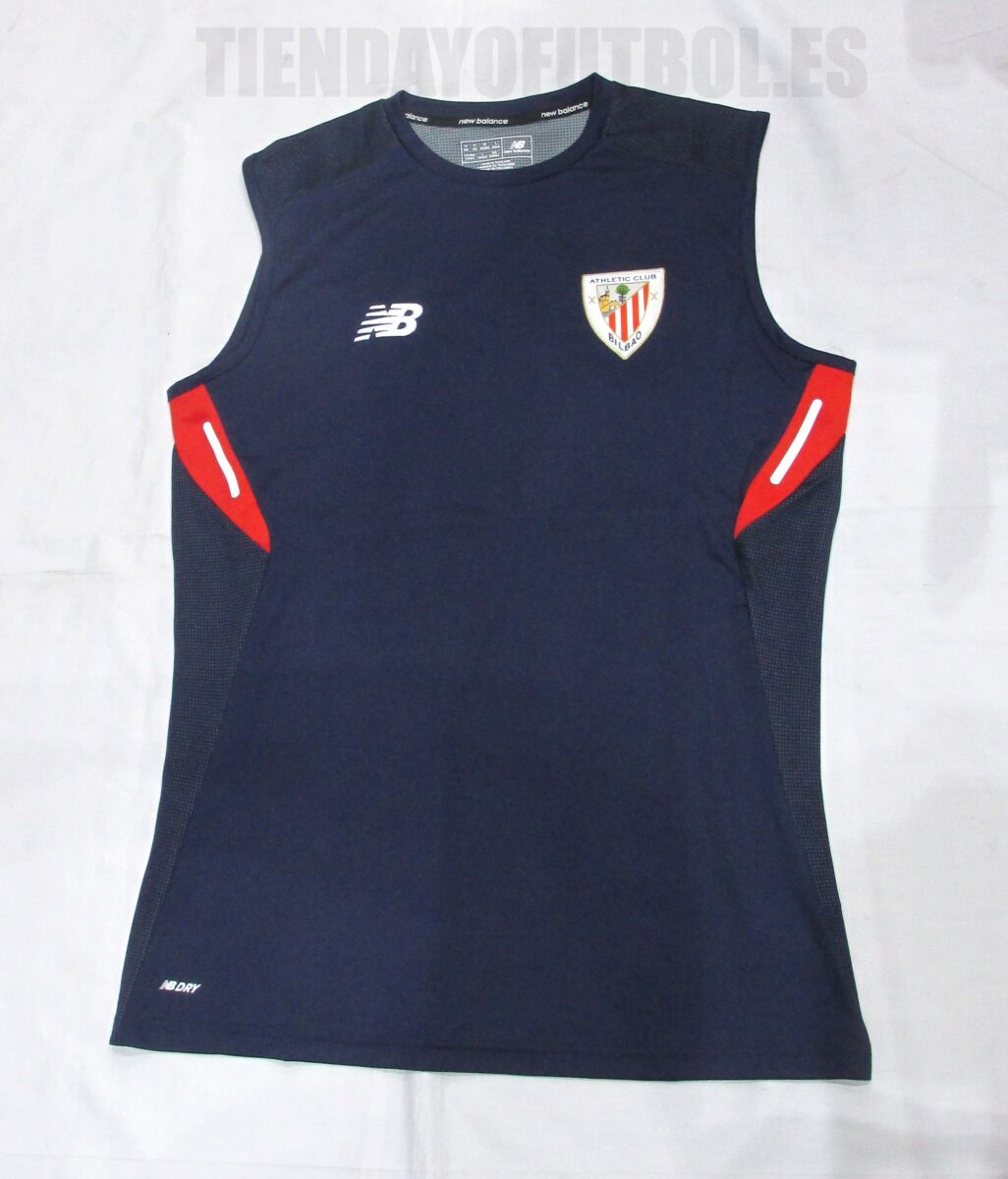 Camiseta oficial sin manga Entreno 2017/18 Athletic club de Bilbao New Balance