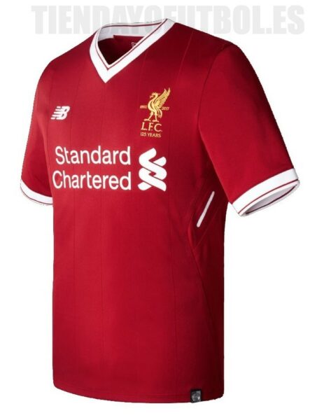 Camiseta oficial 1ª Liverpool New Balance