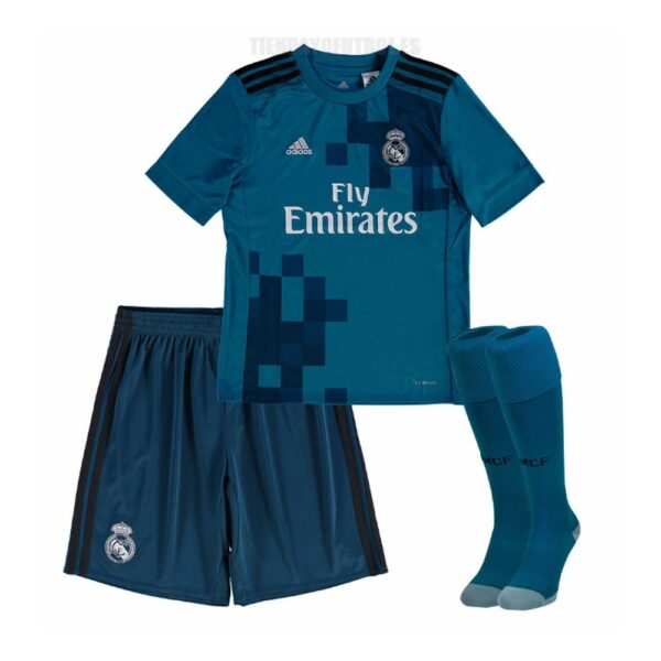 Mini Kit 3ª 2017/18 Real Madrid CF Adidas