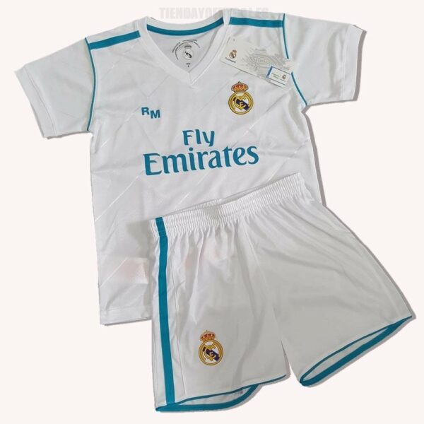 Mini Kit 1ª 2017/18 Real Madrid CF RM