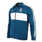 Sudadera , Chaqueta azul Real Madrid CF 2017/18 Adidas