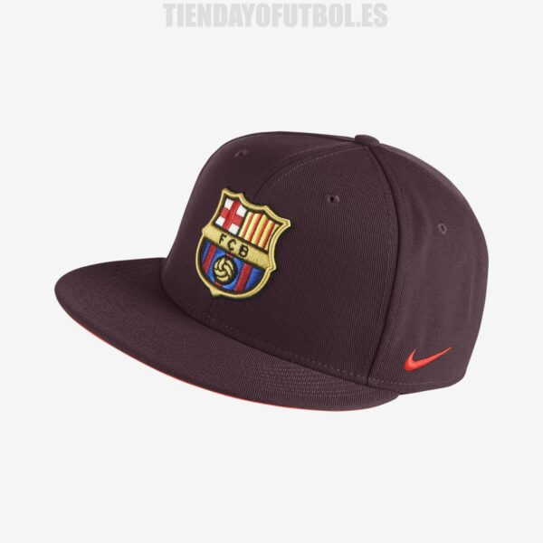 Gorra plana FC Barcelona granate Nike