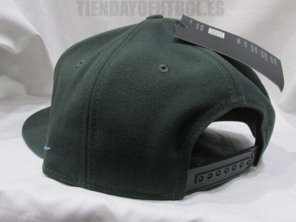 Gorra plana verde Manchester City CF Nike