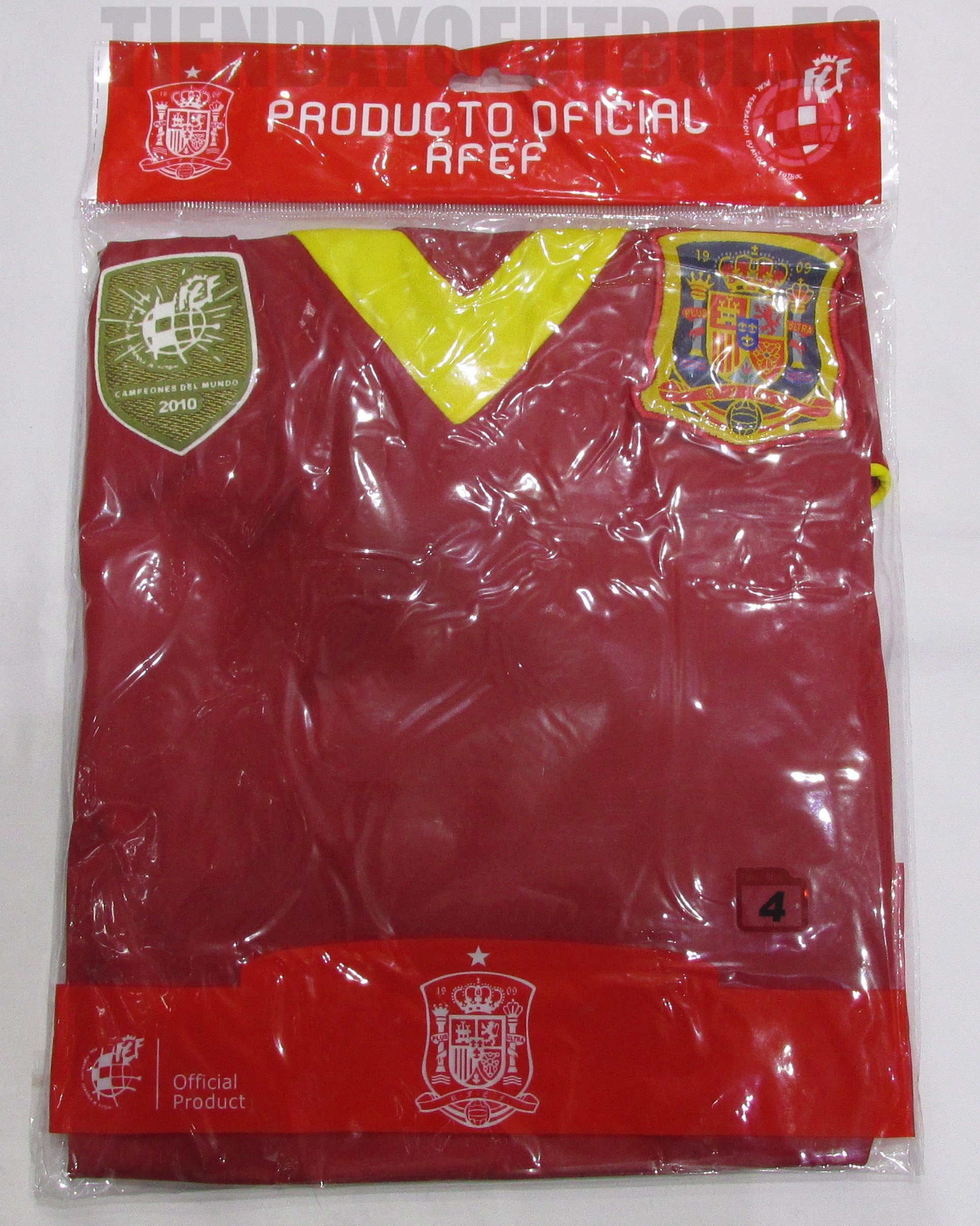 Camiseta oficial Selección España niño RFEF - Tienda Yo Futbol