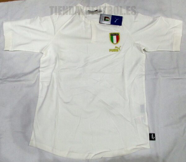 Camiseta oficial Italia blanca Puma