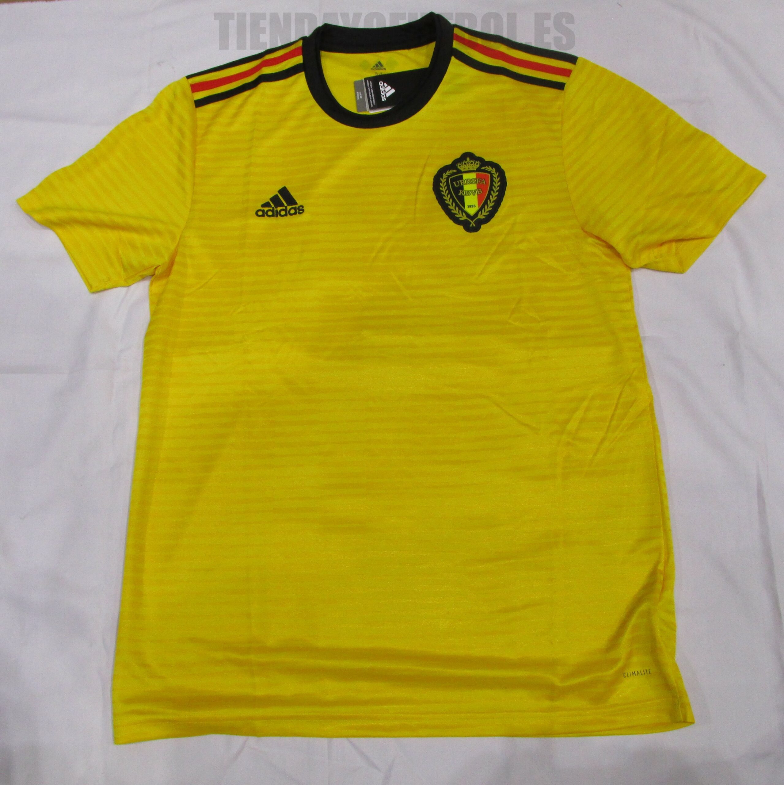 Camiseta oficial de Belgica Amarilla - Tienda
