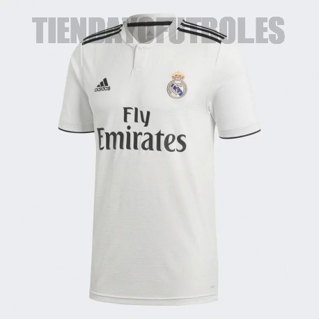 Camiseta oficial 1ª equipación Real Madrid CF 2018 /19 Adidas .