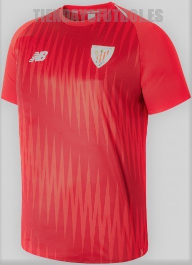 Camiseta oficial calentamiento .2018/19 Athletic club de Bilbao New Balance