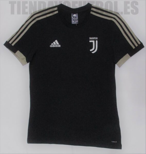 Camiseta oficial paseo Juventus Adidas 2018/19 negra