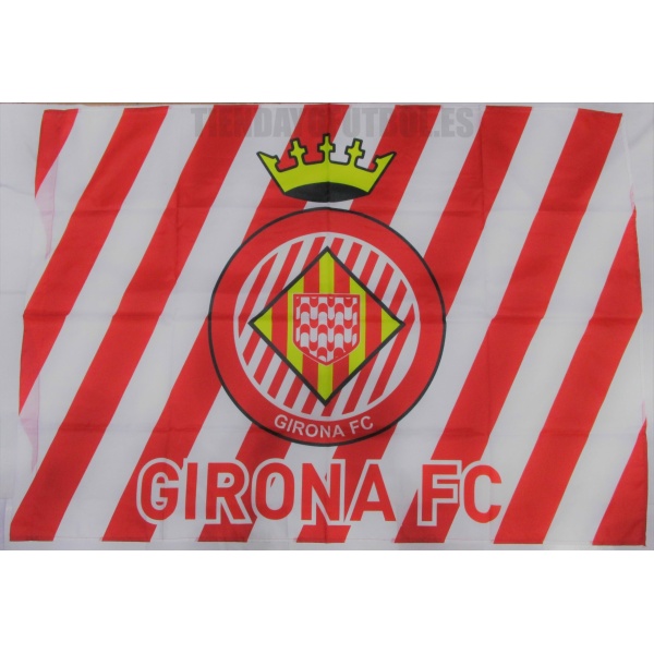 Bandera grande Girona F.C.