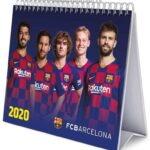 Calendario oficial sobremesa 2020 FC Barcelona