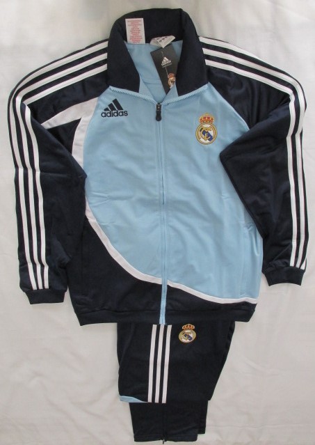 Conjunto de chándal adidas Real Madrid niño azul