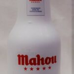 Botella cerveza Mahou Real Madrid - Tienda Yo Futbol