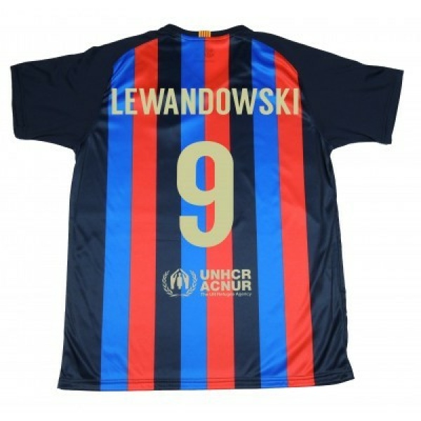 Camiseta 1º oficial FC Barcelona LEWANDOWSKI 2022/23