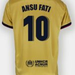 Camiseta 2º Jr. oficial FC Barcelona ANSU FUTI 2022/23