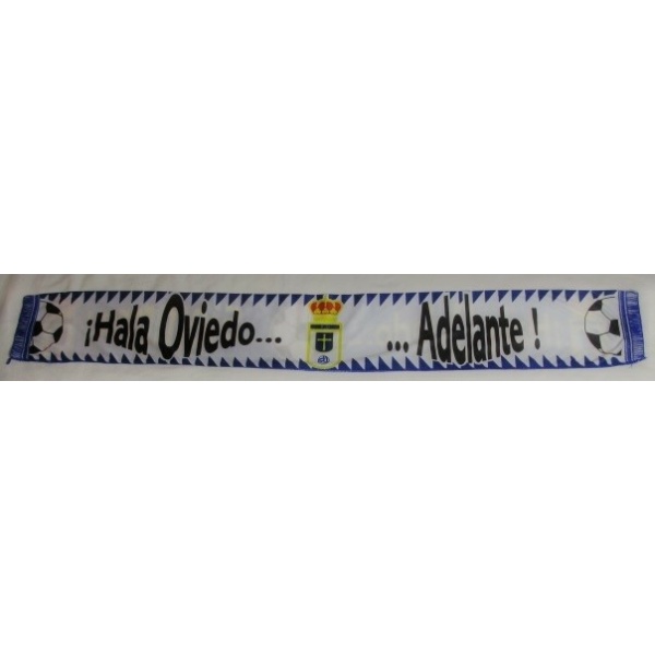 Bufanda / bufandin doble Real Oviedo Hala Oviedo